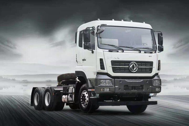 A powerful Dongfeng 6x4 tractor unit designed for heavy-duty regional logistics and long-haul transport across Africa