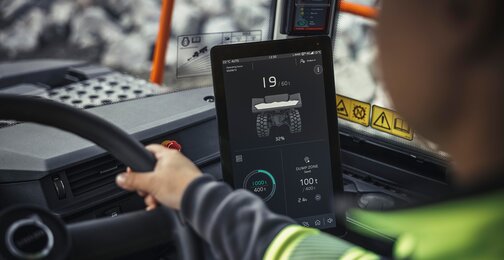 système de gestion de flotte et d'optimisation du transport pour tombereaux