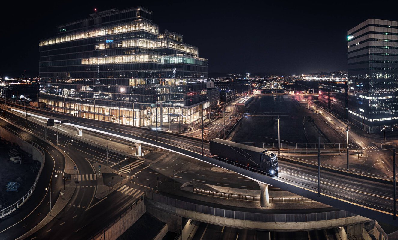 Heavy infrastructures of a city