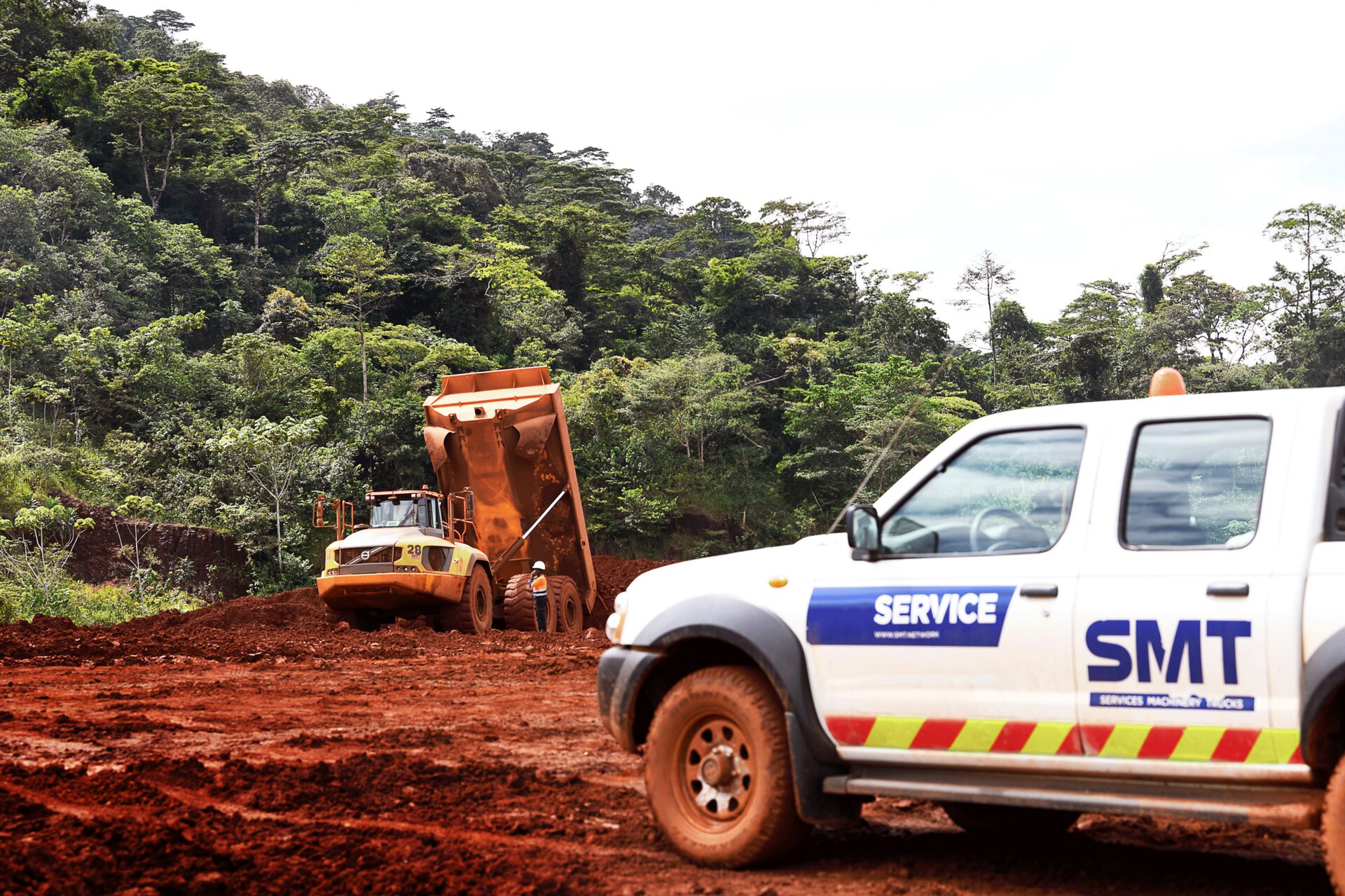 le services SMT Africa est la solutions pour la continuité de vos chantiers